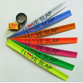 PVC Slap Bracelet Custom Logo- Snap Wristband Personalized Slap Wrap